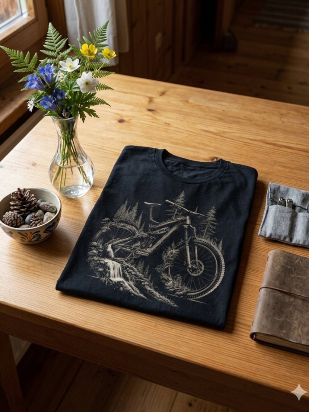 Men's Double Exposure Mountain Bike T-Shirt